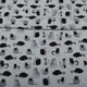Трикотаж вискозный стрейч серый, черные, серые кошки с голубым носиком, ш.150 (19811.015) - изображение 1