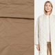Ткань плащевая стеганая GERRY WEBER, ромбы 10см бежевая ш.147 (18909.004) - изображение 1