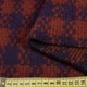 Пальтовый трикотаж Gerry Weber в клетку фиолетово-терракотовый, ш.140 (18860.009) - изображение 2
