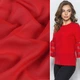 Креп стрейч красный ш.150 (11412.001) - изображение 1