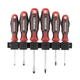 Набір викруток INTERTOOL VT-3436 6 од. (SL3.0*75 мм, SL5.0*75 мм, SL6.0*100 мм, PH0*75 мм, PH1*75 мм, PH2*100 мм) - зображення 2