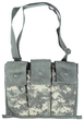 Подсумок тактический для трех магазинов М16, M4 Molle II Bandoleer Ammunition Pouch пиксель (193147) - изображение 1