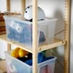 Контейнер з кришкою ІКЕА SAMLA 57х39х28 см/45 л (s69440761) - зображення 5
