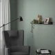 Полиця для картин ІКЕА LINDASEN 75 см антрацит (10515800) - зображення 2