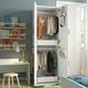 Гардероб ІКЕА SMASTAD / PLATSA 60х42х181 см біло-зелений (s29426352) - изображение 5