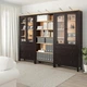 Комбінація стелажів з дверцятами/шухлядами ІКЕА HEMNES 270х197 см світло-коричневий (s49336567) - изображение 2