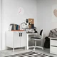 Кабінет ІКЕА SMASTAD / PLATSA 60х57х63 см біло-сіра (s09389789) - изображение 4