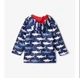 Плащ , що змінює колір Hatley Hungry Sharks 8A синій 128см (S23HSK1336) - изображение 3