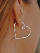 Сережки сердечка зі срібла (АРТ. №650) Dadiverin Jewelry - изображение 1