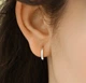 Сережки конго зі срібла 925 (АРТ. №6052) Dadiverin Jewelry - изображение 2