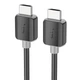 Кабель HDMI на HDMI 4K 60Hz HOCO HDTV 2.0 male-to-male 4K HD (1m, 4K 60Hz, HDMI2.0). Black - зображення 2