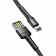 Кабель Baseus Cafule Cable (Special Edition) USB For Lightning 1m Grey/Black (CALKLF-GG1) - изображение 2