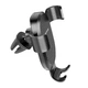 Тримач для мобільного BOROFONE BH48 Warrior Air outlet Gravity Car holder Black - изображение 3