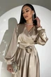 Сукня Jadone Fashion Шик M бежева - зображення 6