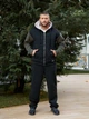 Мужской тёплый костюм Lenato "Norman" 52-54 черный - изображение 2