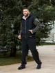 Мужской тёплый костюм Lenato "Norman" 52-54 черный - изображение 3
