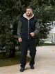 Мужской тёплый костюм Lenato "Norman" 52-54 черный - изображение 5
