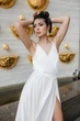 Платье Jadone Fashion Бьонси L белое - изображение 4