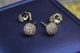 Сережки гвоздики Xuping Jewelry напівсфера з камінців 7 мм сріблясті - зображення 2