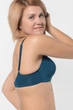 Бюстгальтер с уплотнённой чашкой Brabrabra 65C Аквамарин (85283) - изображение 3