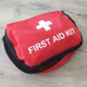 Аптечка органайзер для подорожей First aid kit Дорожній органайзер для ліків Червоний (KG-9019) - зображення 3