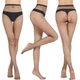 Колготки с открытым доступом в среднюю сетку черные One Size - изображение 2