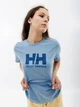 Женская Футболка HELLY HANSEN W HH LOGO T-SHIRT Голубой M (7d34112-627 M) - изображение 3