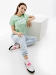 Женская Футболка HELLY HANSEN W HH LOGO T-SHIRT Салатовый S (7d34112-419 S) - изображение 4