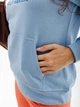 Женское Худи HELLY HANSEN W HH LOGO HOODIE Голубой L (7d33978-627 L) - изображение 5