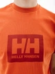 Мужская Футболка HELLY HANSEN HH BOX T Оранжевый XL (7d53285-179 XL) - изображение 4