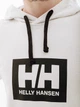 Мужское Худи HELLY HANSEN HH BOX HOODIE Белый L (7d53289-824 L) - изображение 3
