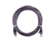 Патч-корд 2м, UTP, cat.5e, RJ45, мідь, фіолетовий CORD-2M-PURPLE - изображение 2