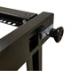 Серверна стійка 19" 12U глибина 750 чорна UA-OFL1275-D-BK - зображення 3