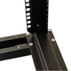 Серверна стійка 19" 12U глибина 750 чорна UA-OFL1275-D-BK - зображення 6