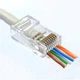 Конектор мережевий зі скрізним відверненням RJ45, UTP, cat.6 Kingda KD-PG8032-C6 - зображення 2