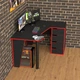 Геймерский игровой стол Rasin RS-11 красный - изображение 2