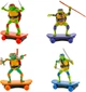 Игровой набор Funrise TMNT Черепашки-Ниндзя классические Мастера боевых искусств Рафаэль movie star 2023 (71056) (21664710562) - изображение 9