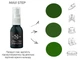 Фарба-спрей для замші та нубука MAVI STEP Nubuck Suede Spray 133 Нефритово-зелений 25 мл (E08/133/025) - зображення 3