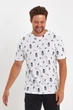 Футболка з принтом Trend Collection 188 Білий 2XL - зображення 3