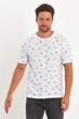 Футболка с принтом Trend Collection 179 Белый 3XL - изображение 3