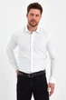 Сорочка однотонна Trend Collection 406-7 Білий 2XL - зображення 1