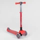 Самокат триколісний 92606 Best Scooter, складне алюмінієве кермо, 4 колеса PU зі світлом, d = 12 см - изображение 1