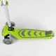 Самокат триколісний 46987 Best Scooter, складне алюмінієве кермо, 4 колеса PU зі світлом, d = 12 см - изображение 5
