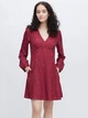 Платье короткое летнее женское Uniqlo 683318419 XS Красное (1159786359) - изображение 1
