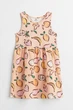 Платье светло-оранжевое Фрукты H&M 98-104см (400092787) - изображение 1