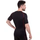 Футболка компрессионная мужская Zelart Lidong Heroe 1103 размер 3XL (52-54) Black-Red - изображение 2