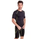Футболка компрессионная мужская Zelart Lidong Heroe 1103 размер 3XL (52-54) Black-Green - изображение 4