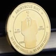 Позолочена сувенірна монета Bitcoin Anonymous Mint — колекційний подарунок для криптоентузіастів - зображення 2