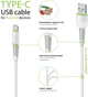 Кабель Intaleo CBFLEXT1 USB-A to Type-C 1.2 м 28W Белый (1283126568534) - изображение 2