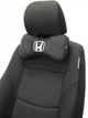 Подушка підголівник EKKOSEAT в машину - трисекційна, чорна. Honda - зображення 1
